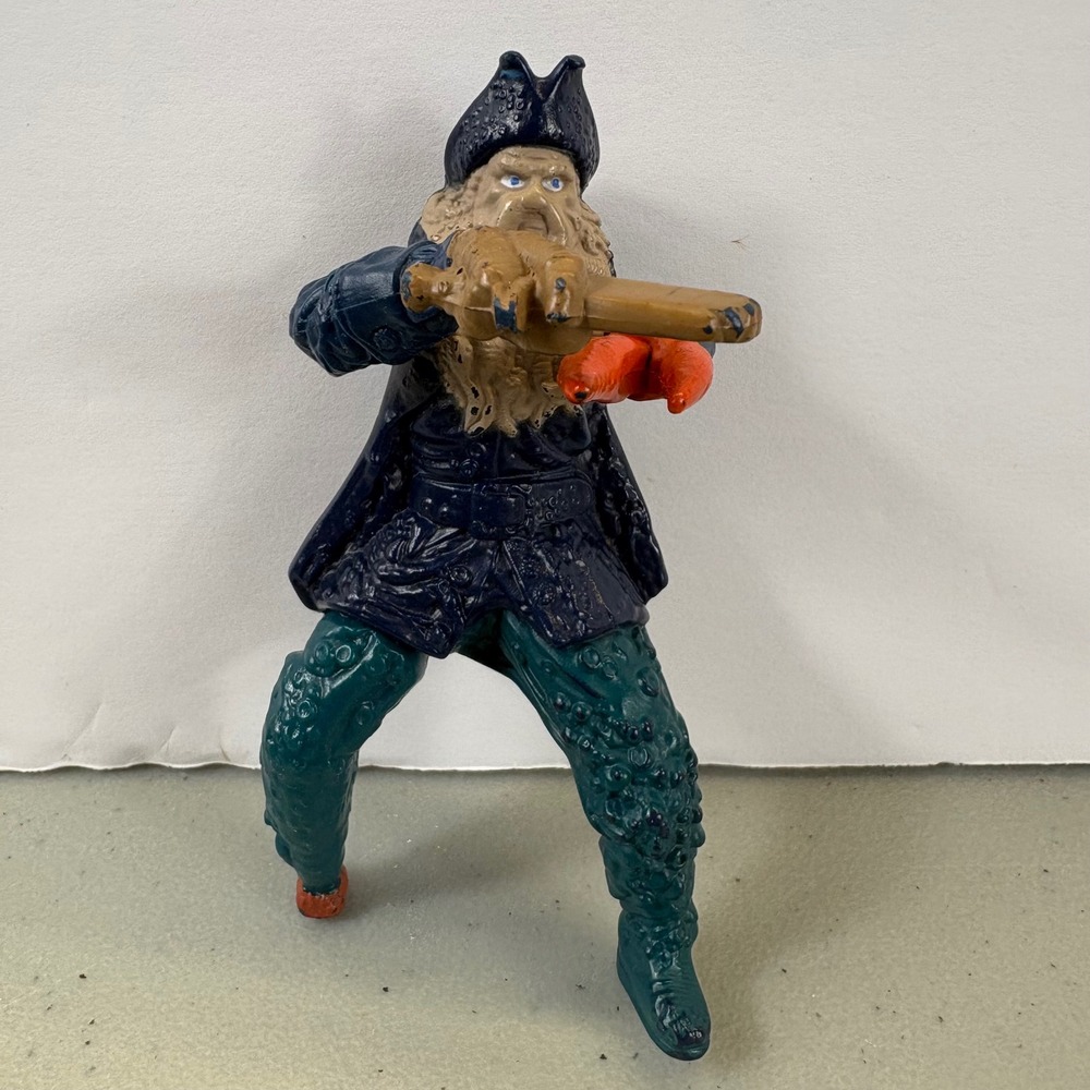 Disney Pirates of the Caribbean Davy Jones 4" Plastix McDonald's Toy Figure